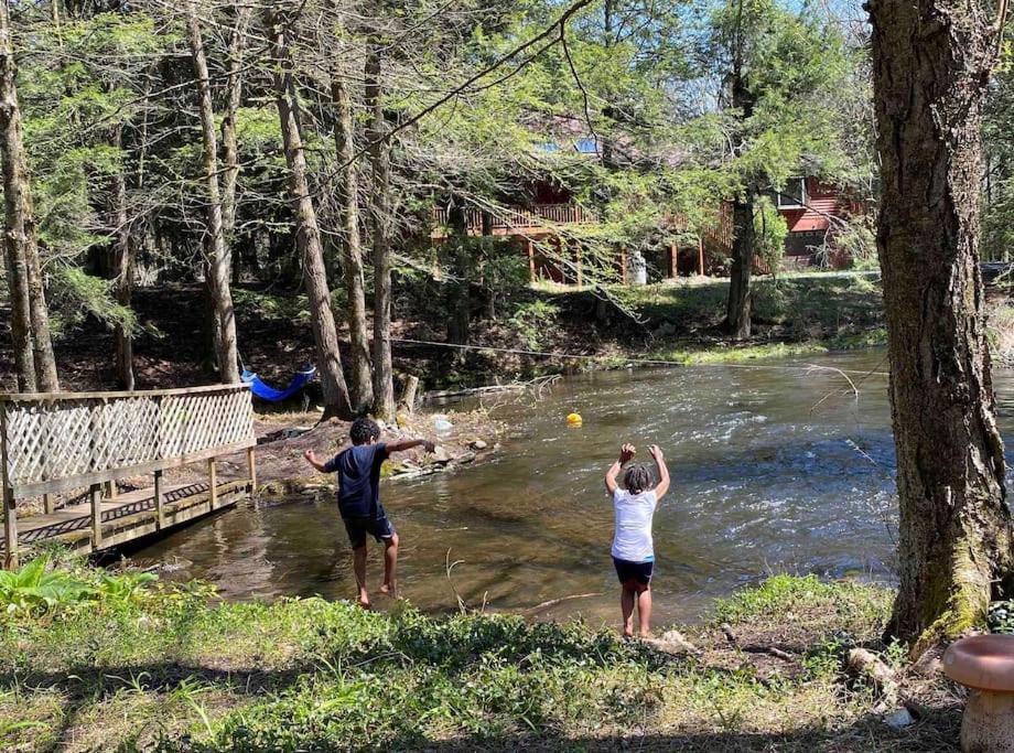 Peaceful Gateway To Island Creek Cottage East Stroudsburg Bagian luar foto