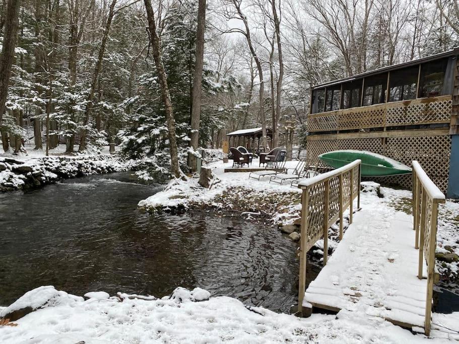Peaceful Gateway To Island Creek Cottage East Stroudsburg Bagian luar foto